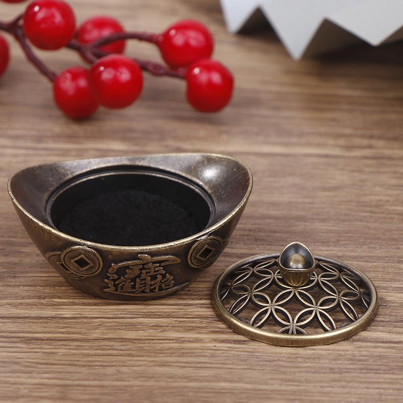 Buddhist Utensils Incense Burner Incense Censer Alloy Sandalwood House Furnishings Home Office Decoration