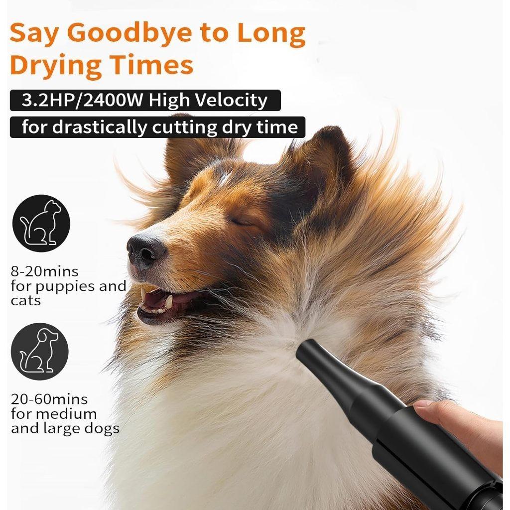 2800W Pet Hair Dryer Dog Cat Grooming Blower Fast Blow-dryer Pet Dryer Blower Pet dryer