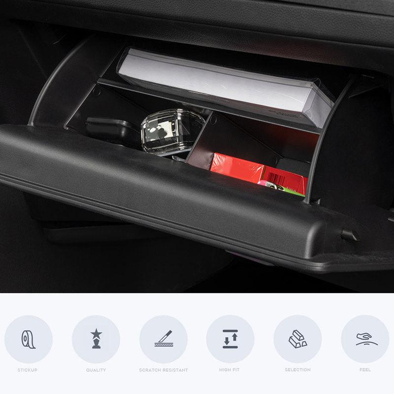 LHD for Honda CRV CR-V 6th  2024 Car interior decoration accessories ABS storage box glove box partition plate