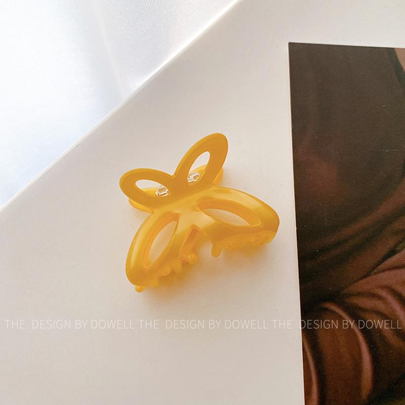 Butterfly 4cm Fashionable Hair Claw Clip Chic Acetate Material Women For