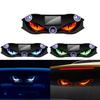 Solar Power Car Demon Eye Light Cool Flashing Warning Light Dynamic Safety Vehicle Signal Lights Car Wireless Decorative Light Neon Lights 4