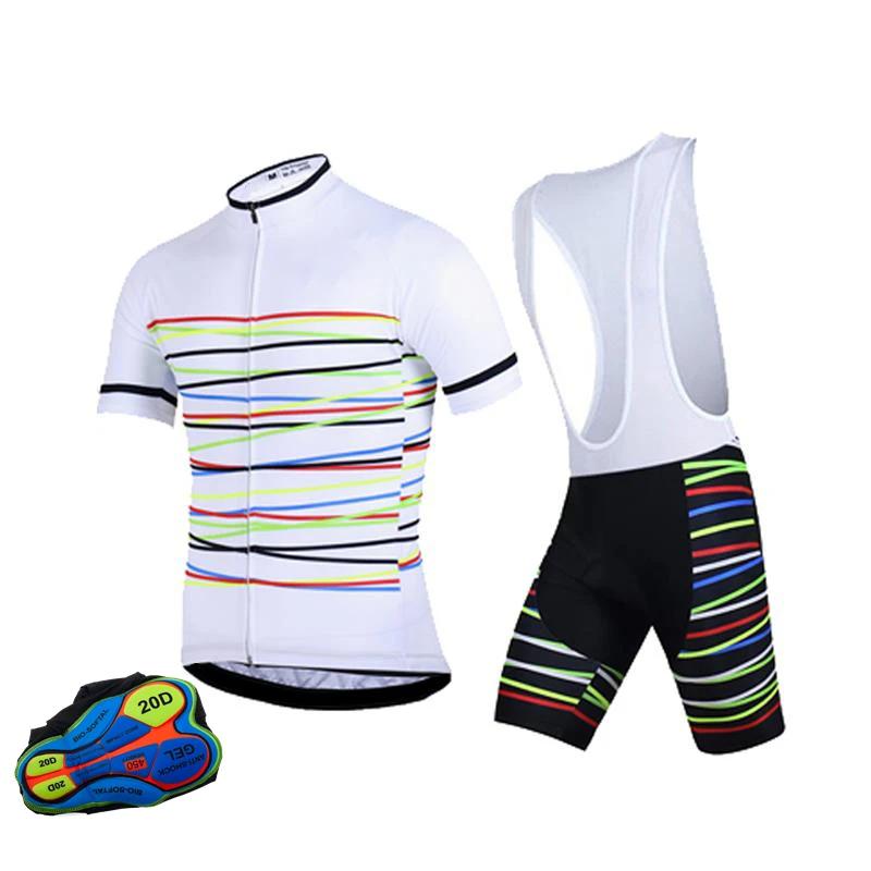 2026 Summer Breathable Cycling Suit Set Bike Uniform Suit Style Men's MTB Wear Pro Team Cycling Jersey Short Sleeve Bicycle Clothing Summer