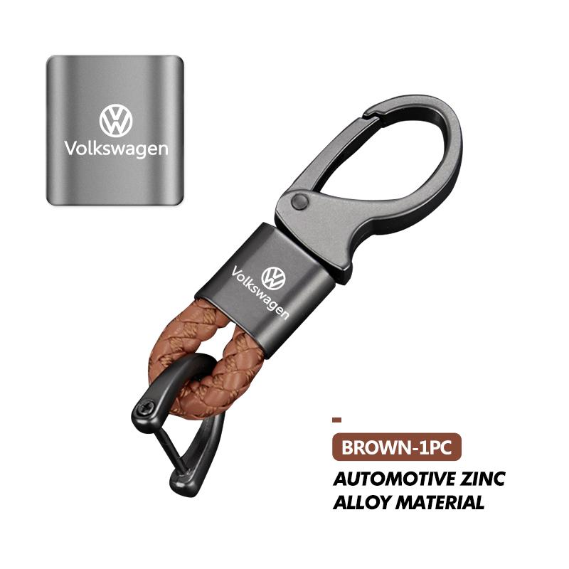 CUP1 Car Styling Blade Head Leather Key Anti-lost Chain Accessories For Volkswagen VW Passat Golf 4 5 6 Tiguan Polo Scirocco Jetta CC