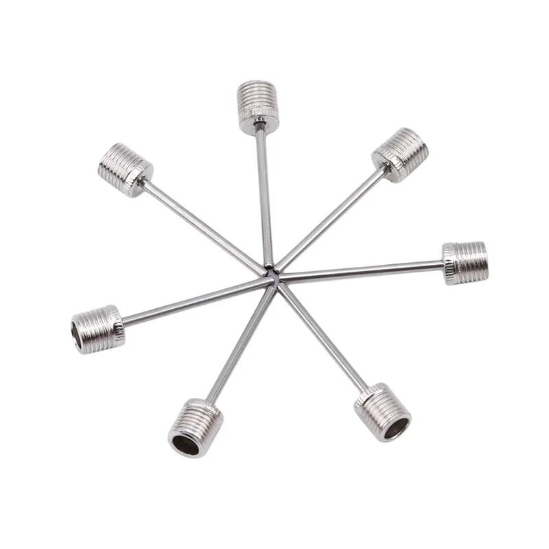 100Pcs/1Pack Basketball Canasta Coachs Bag Sports Ball Air Pump Needle Football Inflatable Adapter Team Balls Entertainment