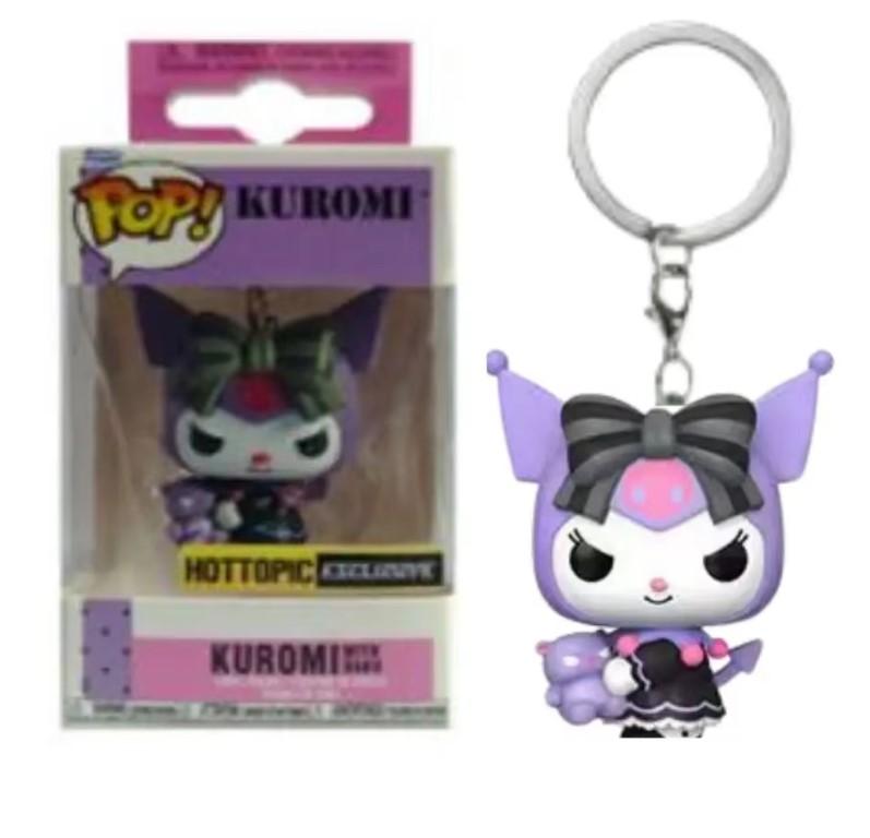

Куромі брелок Kuromi Pop для ключів 4 см 4 фіолетовий