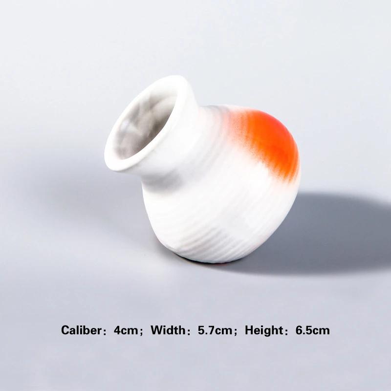 Decoration Shop Plate Ceramic Kitchen Household Tableware Japanese Sashimi Sushi Small Can Egg Bottle Dry Ice Cup Creative Plate