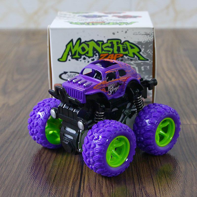 Children's Inertia-Powered Off-Road Toy Car - Durable, Simulation Model