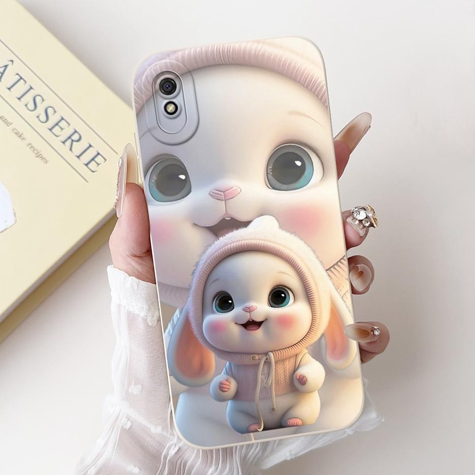 For Xiaomi Redmi 9A Case Luxury Flowers Candy Painted Cover 6.53'' Soft Silicone Phone Case For Redmi 9AT 9A Redmi9A Fundas Capa