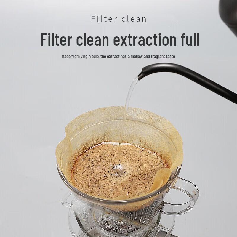 Mongdio Unbleached Virgin Wood Pulp Coffee Filter Papers
