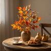 Artificial Fall Maple Leaves Bouquet for Thanksgiving Home Decor