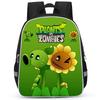 Plants Vs. Zombies Plants Vs. Zombies Anime Backpack Student Bag