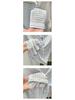 Korean Style Women's Striped V-Neck Cardigan - Summer Sun Protection, Sweet Casual Loose Fit, Long-Sleeved Top