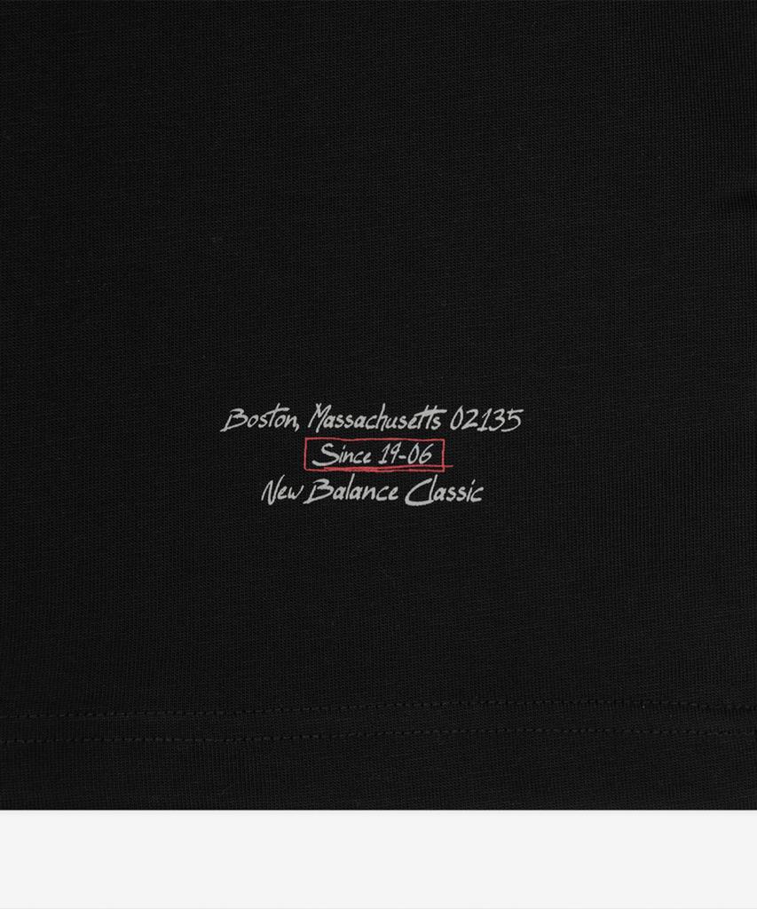 Nyuballanseu Nbneg21443 / Uni Essential Signature Short Sleeve T-Shirt (Black)