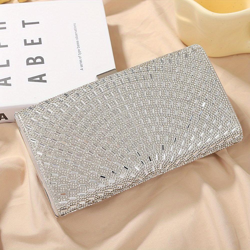 Modische Abend-Clutch-Tasche für Damen Kann in der Hand, über der Schulter oder als Crossbody getragen werden Geeignet für formelle Anlässe