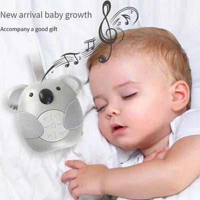 Tragbare Weißgeräuschmaschine Baby-Beruhiger mit 5 Lichtmusik für Kleinkinder Zeitgesteuerte Abschaltung Schlafgeräuschmaschine