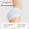 Yalu Women's Seamless Modal Mid-Waist Briefs - 4 Pack