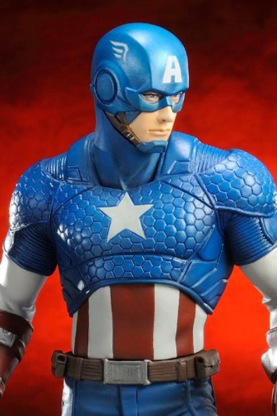 Kotobukiya AVENGERS MARVEL AVENGERS Captain America MARVEL Scale PVC Painted Finished Figure NOW! ARTFX+ NOW! 1/10