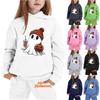 Kids Halloween Hoodie and Pants Set Soft Comfortable Fabric Long Sleeve Pullover with Ghost Pumpkin Print Suitable for Fall and Halloween Events