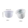 Resin Mixing Cups with Scale Plastic Measuring Cups for Resin Paint Epoxy Mixing
