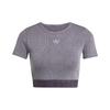 Originals Essentials Rib Washed Slim Fit Fashion Short Sleeve T-Shirt Women Tops JW3573