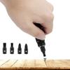 Multifunctional Mini Flashlight with Screwdriver Outdoor EDC Keychain Shape Screwdrivers Portable Steel Repair Tool