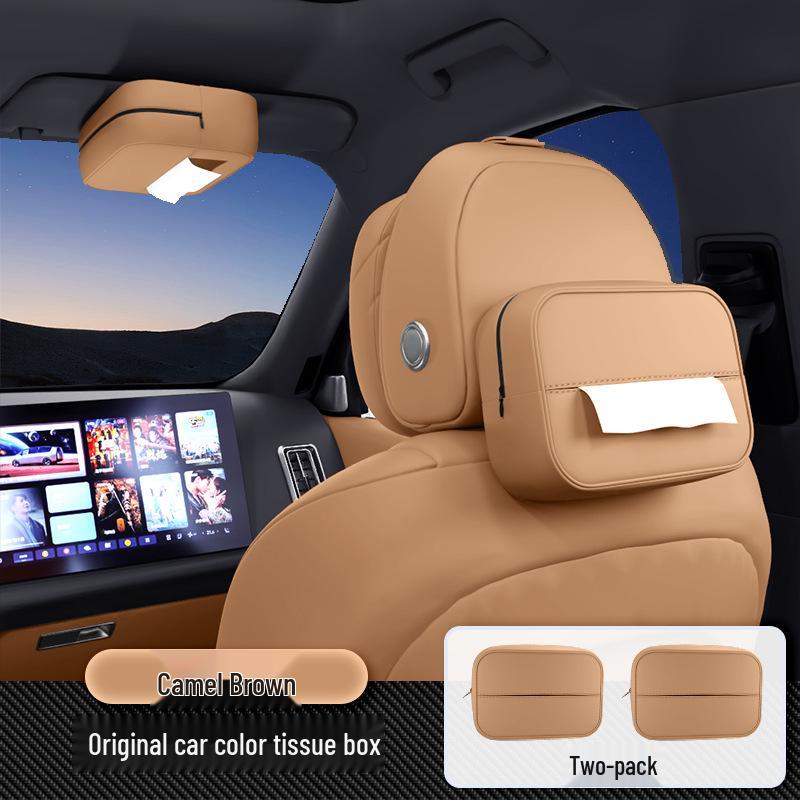 Compatible with Leapmotor C11: Seat Hanging Tissue Box for Center Console - Car Interior Decoration