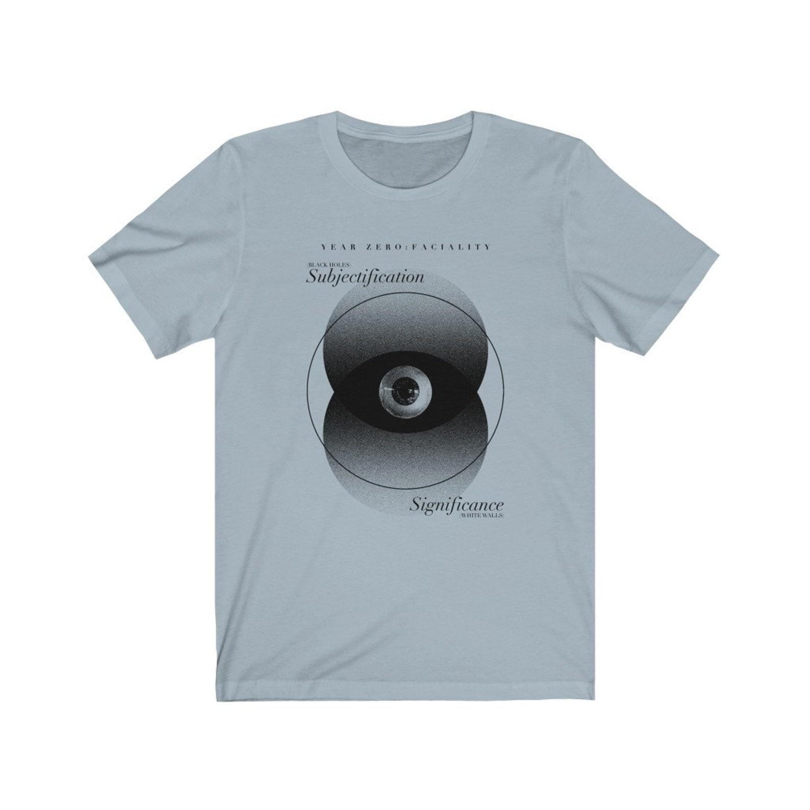 Deleuze and Guattari Faciality Plateau Philosophy T-shirt S