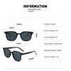 Summer Pink Sunglasses Sun Protection Men's Fashion Sunglasses European and American Women's Personality Square-Rimmed Glas