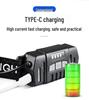 USB Rechargeable Dual Light Source Waterproof Headlamp for Night Fishing
