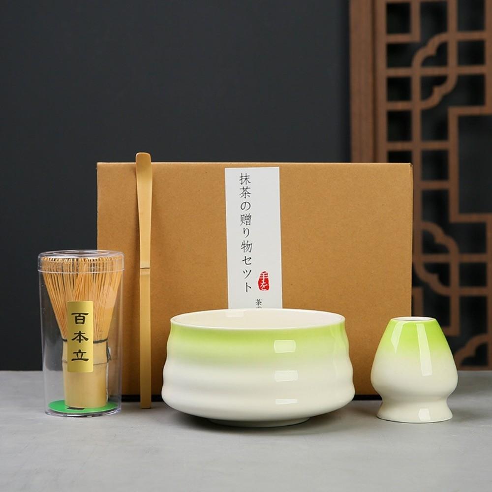 Match Bowl Matcha Brush Matcha Spoon Matcha Whisk Set Reusable Green Tea Whisk  for Tea Lovers