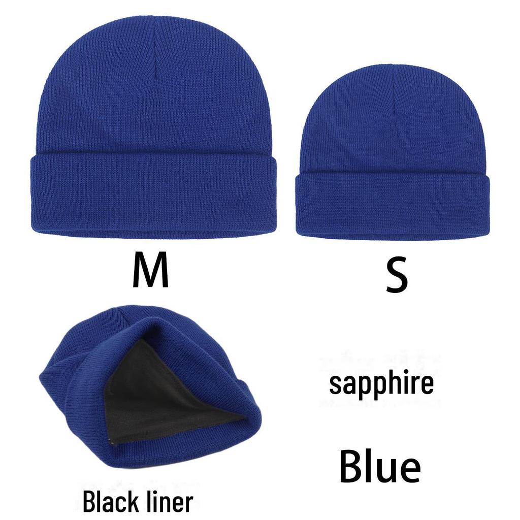 Autumn and Winter Knitted Parent-Child Woolen Hat for Children and Adults