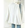 Damen Slim Fit Professionelles Temperament Pendler Design Kleiner Blazer Oberbekleidung