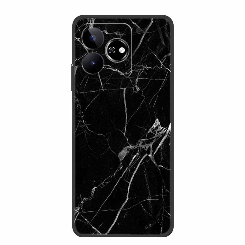 For ZTE Blade V60 Case 6.72" Marble TPU Soft Silicone Back Cover Phone Cases for ZTE Axon 60 4G Protector Cute Mica Painted etui