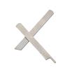 2pcs 5mm Upper Lower Knives Durable Overlock Blade Replacement Knives  Household