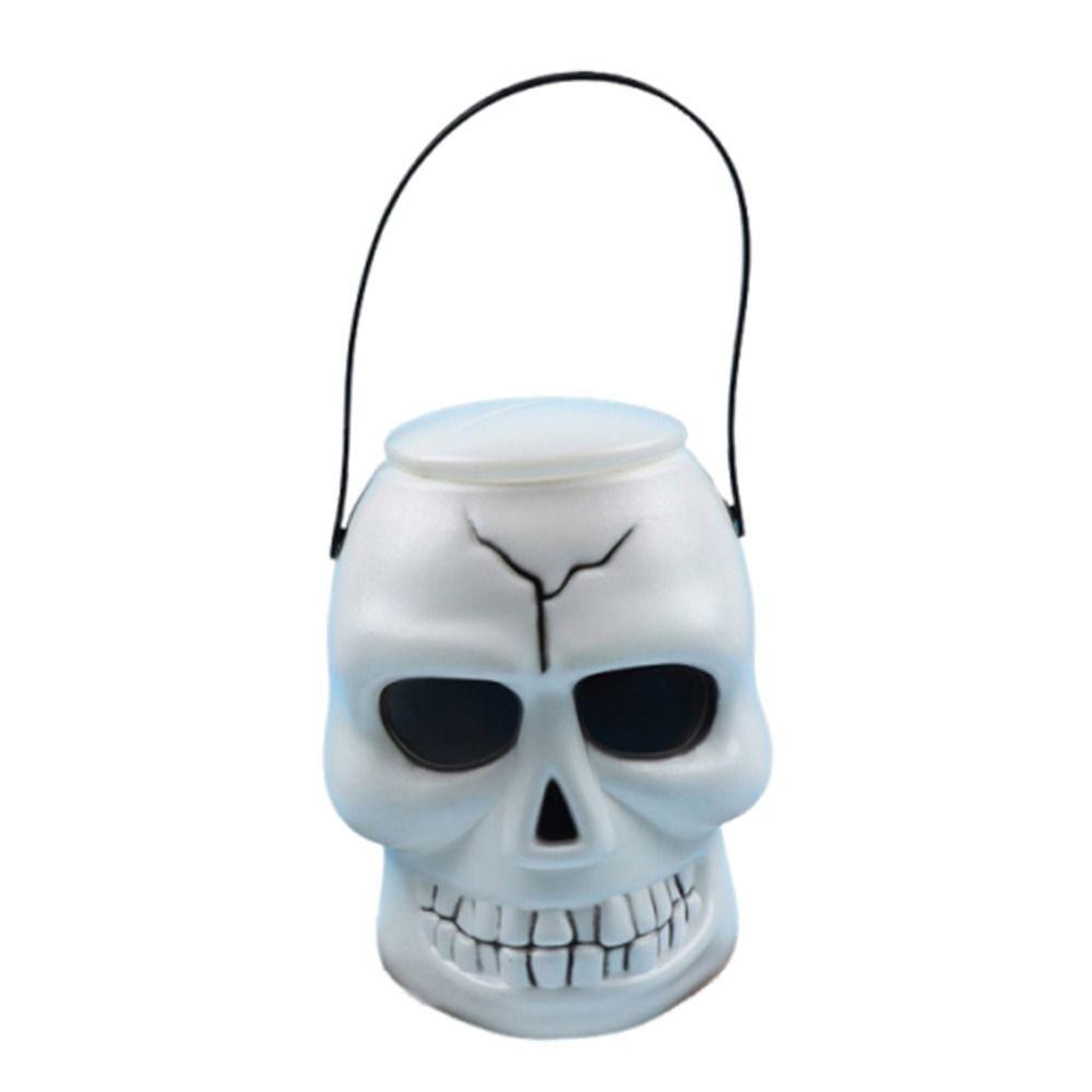 Festive Triangle Eye Halloween Pumpkin Jar Portable Holiday Toy Jack-O-Lantern Pumpkin Bucket Home Decor