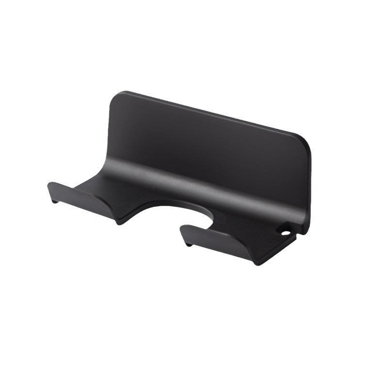 New Wall-mounted Hair Dryer Holder Shelf for Bathroom Hair Dryer Storage Rack Hair Dryer Hanging Rack Without Drilling Holes