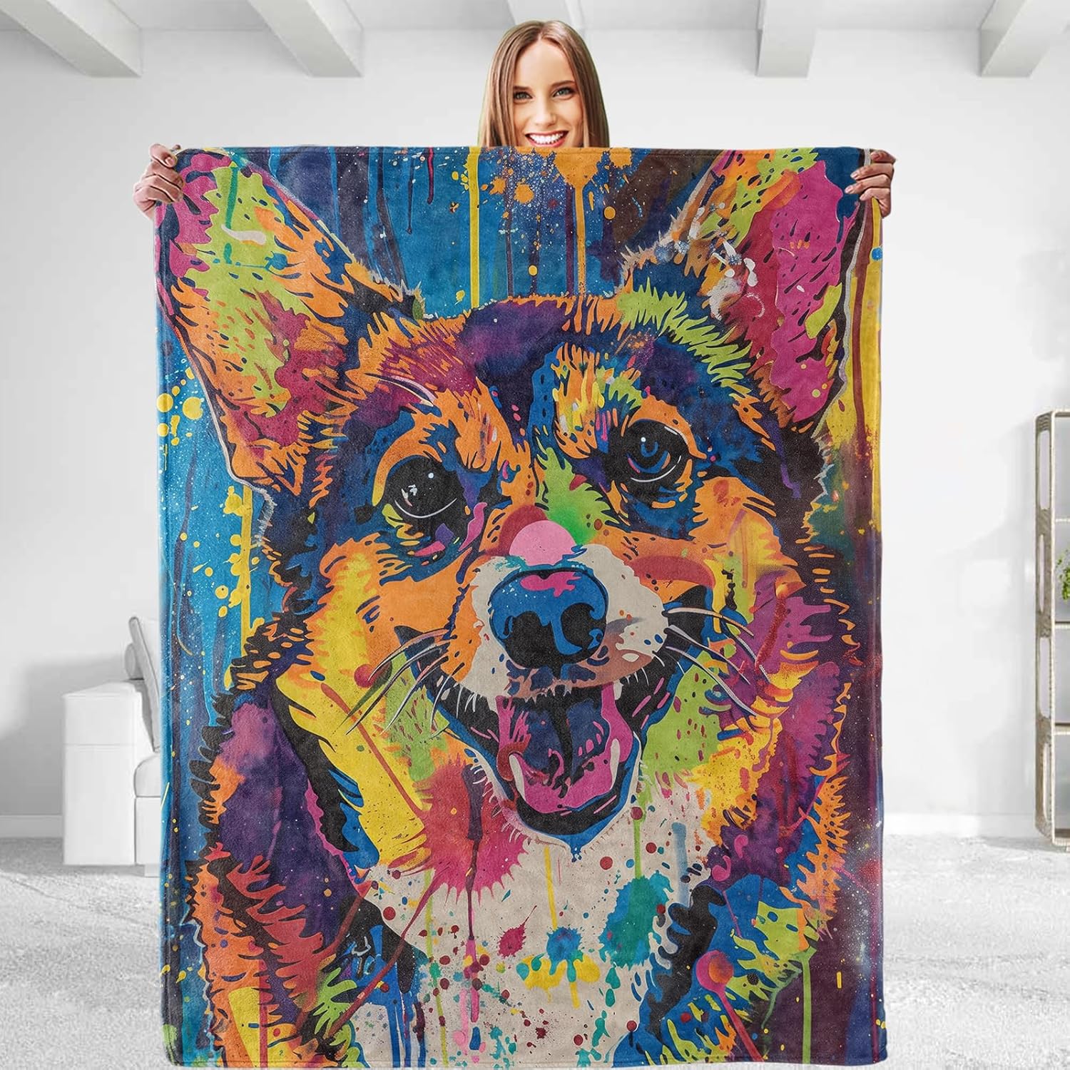

for Roses Bloom Theme Throw Blanket Ultra-Soft, Comfy, Lightweight, Warm, Fuzzy Flannel Blanket for Men Women for Couch, Bedroom 70x100cm