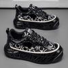 Korean version of high-end thick-soled men's shoes, fashionable and versatile height-increasing sports dad shoes, men's non-slip and wear-resistant c