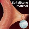 Realistic Big Dildo for Women Beginners Skin Sliding Foreskin Anal Vagina G Spot Stimulation Artifical Penis Sex Toy Masturbator