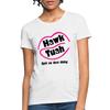 Hawk Tauh Women's Contoured 100% Cotton T-shirt Mens Tees Top (Spit On That Thing)