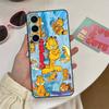 Cute Anime G-Garfields Cat Phone Case For Samsung S 24 Fe 25 Ultra Plus 20 Lite 21 30 22 23 24 22 Ultra 5G Fundas