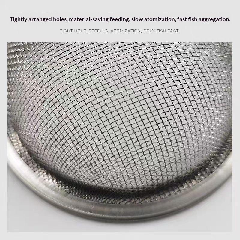 Fishing Bait Cage Multi Size Option Stainless Steel Fine Mesh Portable Lure Holder for Various Bait Types Fishing Needs