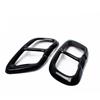 2pcs Car Muffler Exhaust Pipe Tail Cover Trim Exterior Aluminum High Gloss Black For BMW X5 G05 X6 G06 X7 G07