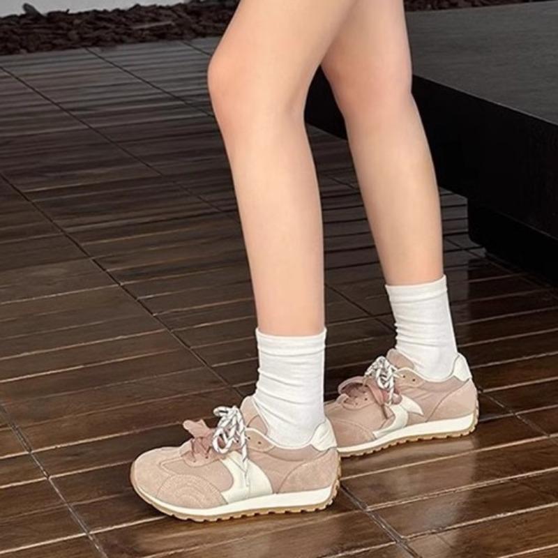 Leather Version, Summer New Model, Foot-showing Little Girl Thick-soled Round Head Versatile Waffle