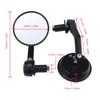 7/8 Inch Handlebar Aluminum Alloy Motorcycle RoundRearview Mirror Motorcycle Accessories Suitable For Coffee Racing Style