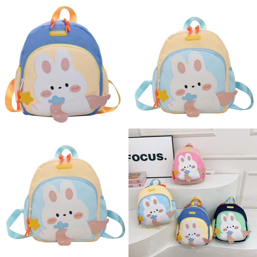 Kids Bunny Backpack For Girls And Boys With Breathable Nylon Kids School Bag