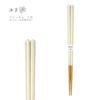 Tanaka Chopsticks Shop Blossom Octagonal Chopsticks Lily Design Antibacterial Dishwasher Safe Made In Japan Stylish Cute Easy To Grip Simple Design