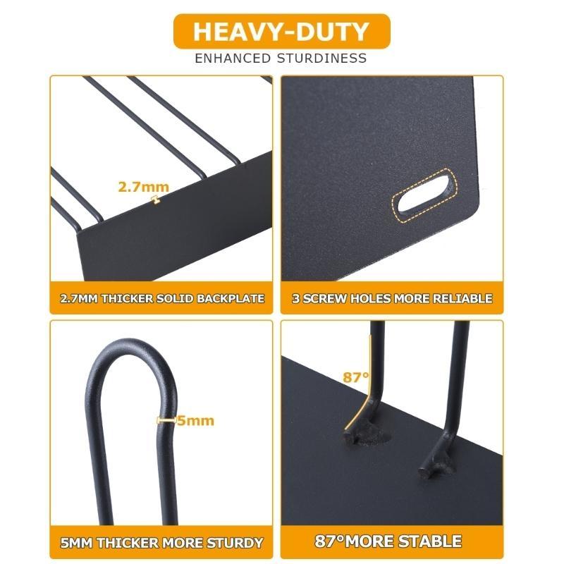 Space Saving Boot Rack Durable Wall Mounted Shoes Holder Simple Long Boot Storage Shelf Practical Boot Rack top sale China Mainland