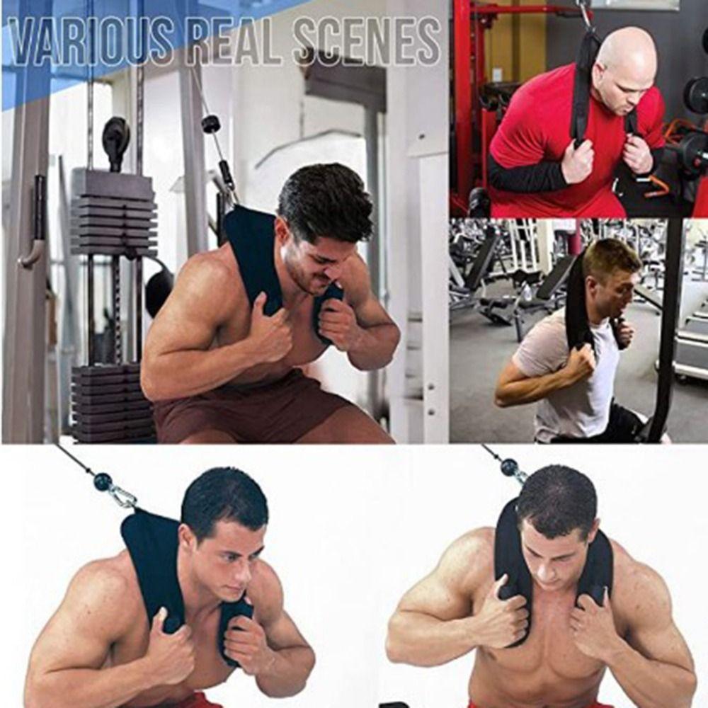 Strong Tension Band Abdominal Crunch Harness Fitness Training Strap  Cable Machine