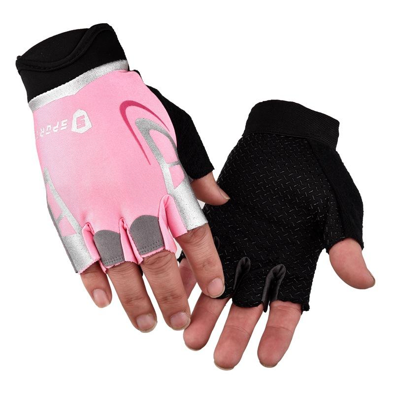 

Fitness cycling gloves half finger men s and women s non-slip breathable thin equipment gym exercise outdoor sports gloves XL